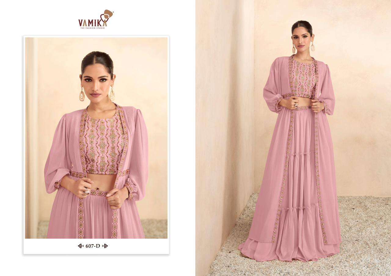 CELEBRITY VOL 2 BUY VAMIKA NX DESIGNER LATEST WHOLESALE ONLINE LOWEST PRICE SILK KURTIS SET