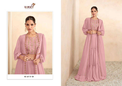 CELEBRITY VOL 2 BUY VAMIKA NX DESIGNER LATEST WHOLESALE ONLINE LOWEST PRICE SILK KURTIS SET