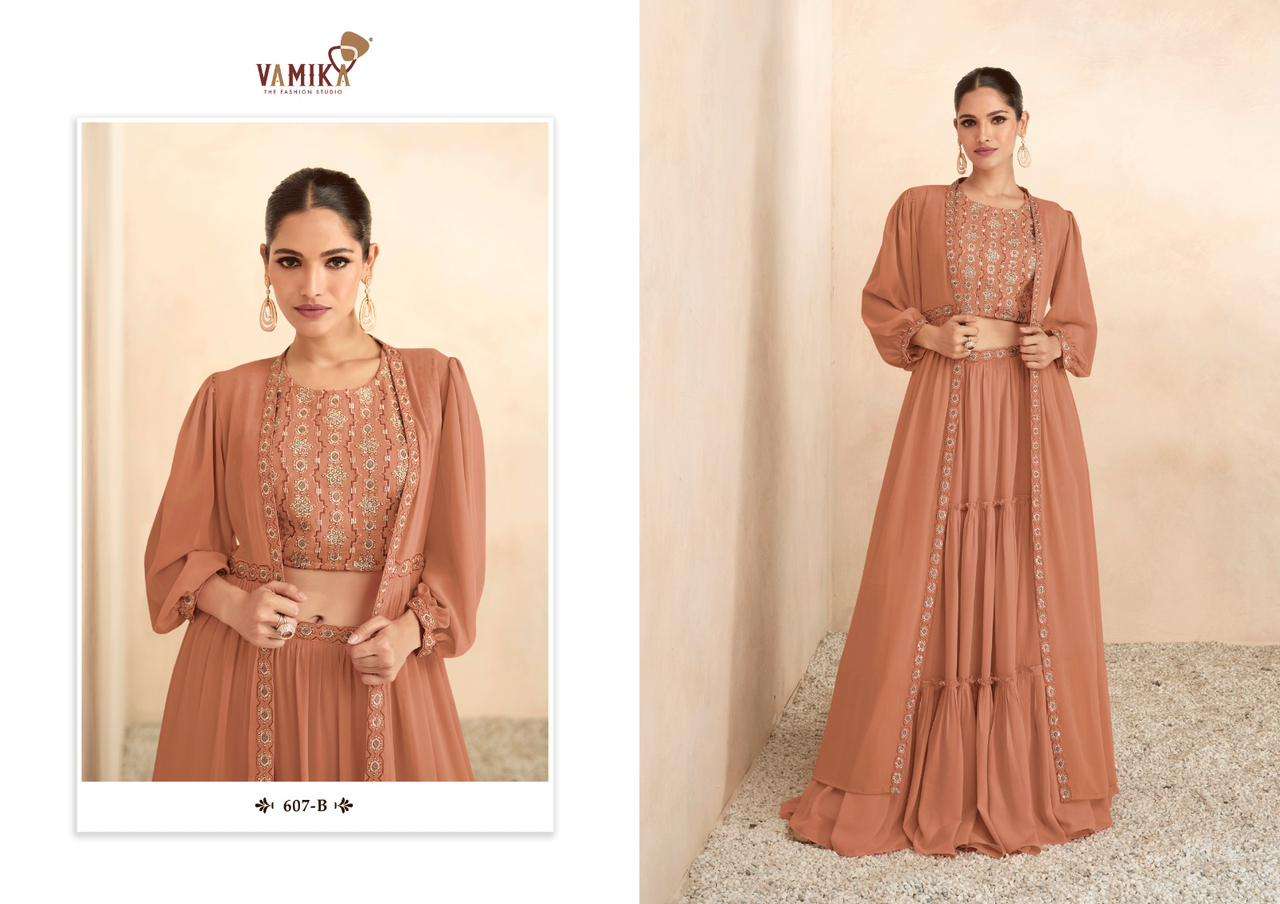 CELEBRITY VOL 2 BUY VAMIKA NX DESIGNER LATEST WHOLESALE ONLINE LOWEST PRICE SILK KURTIS SET
