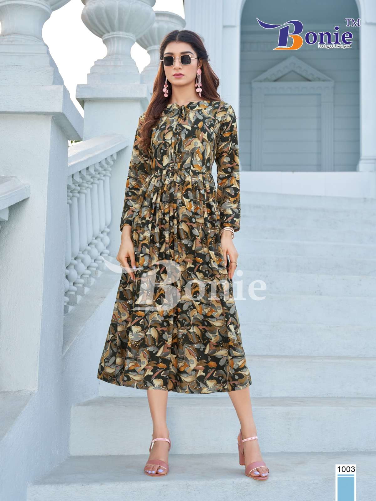 ROSHNI VOL 1 BUY BONIE ONLINE WHOLESALER LATEST COLLECTION KURTA SET