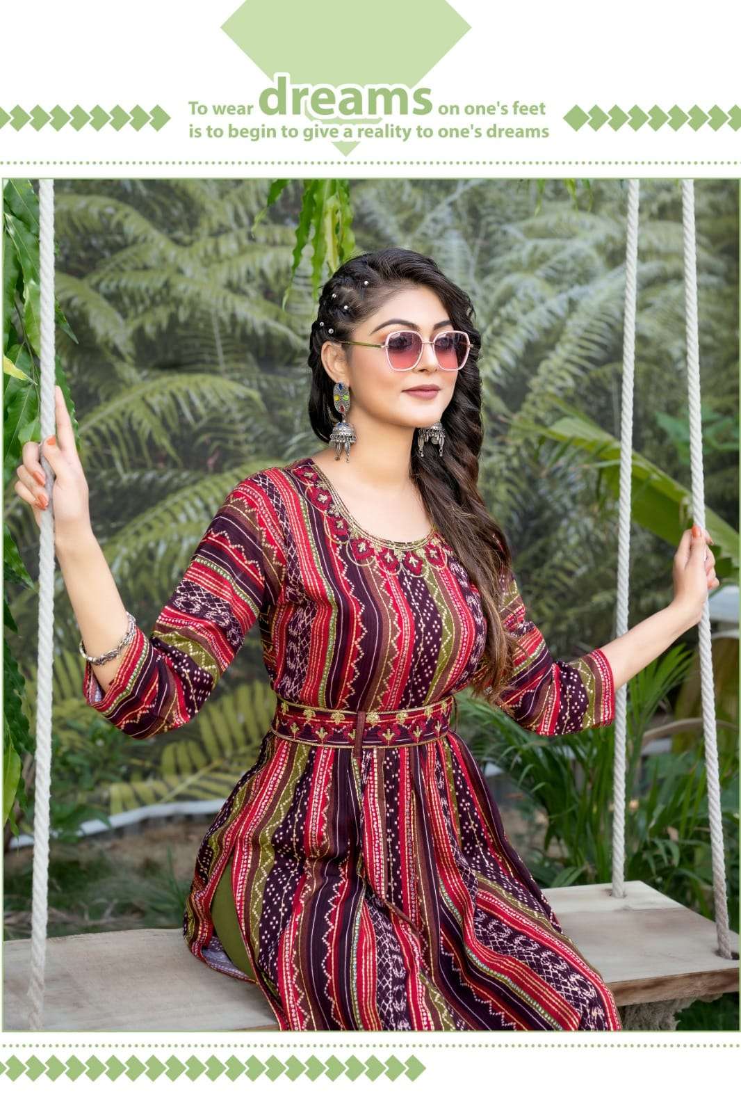 Sridevi Vol 2 By Hirwa Fashion Heavy Naira Cut Kurtis